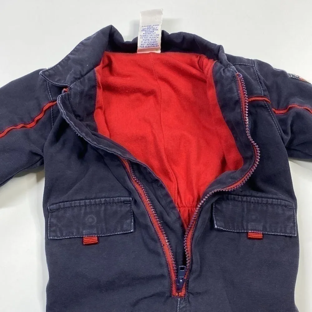 Vintage Gymboree Aviator Flight Suit Size 3-6 Months